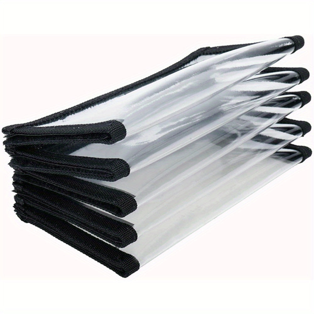 1pc Fishing Bait Protective Cover Transparent PVC Quick Sealing Bait Storage Bag