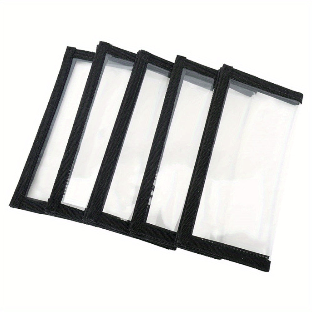 1pc Fishing Bait Protective Cover Transparent PVC Quick Sealing Bait Storage Bag