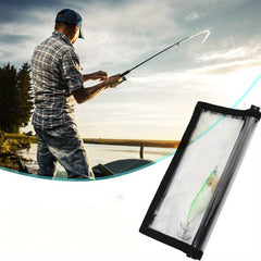 1pc Fishing Bait Protective Cover Transparent PVC Quick Sealing Bait Storage Bag