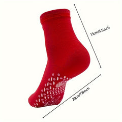 Self Heating Winter Foot Massage Socks for Women