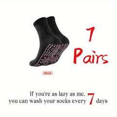 Self Heating Winter Foot Massage Socks for Women
