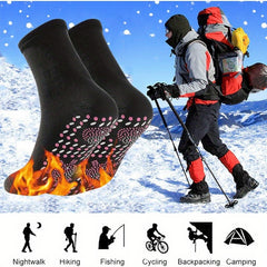 Self Heating Winter Foot Massage Socks for Women