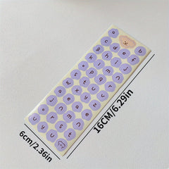 1pc Cartoon Alphabet Stickers DIY Stationery Scrapbooking Decorations