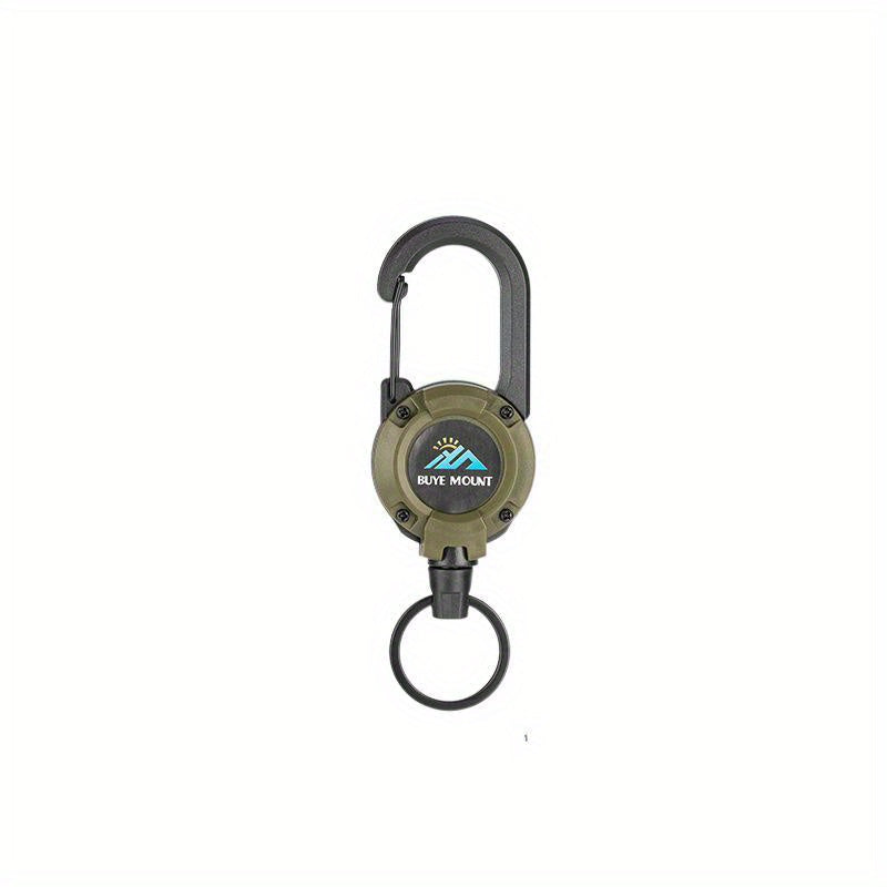 Outdoor Camping Keychain Retractable Anti-lost Buckle