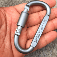 1pc 4pcs Aluminum Mountaineering Buckle Quick Hanging Buckle