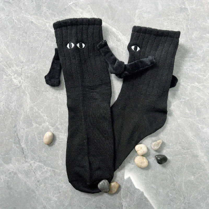 Men's Unisex Holding Hands Crew Socks Novelty Comfy Casual Style Winter & Autumn