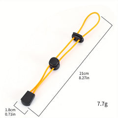 12pcs Outdoor Fixed Buckle Elastic Rope Binding Equipment