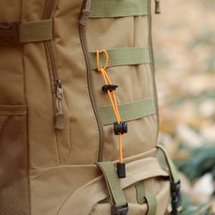 12pcs Outdoor Fixed Buckle Elastic Rope Binding Equipment