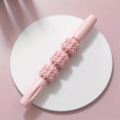 3 Balls 4 Balls Yoga Massage Roller Solid Manual Massage Stick