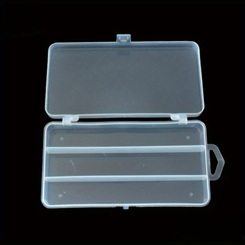 PVC Fishing Tackle Box 3 4 5 8 Compartments Hooks Lures Baits Portable Organizer
