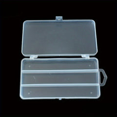 PVC Fishing Tackle Box 3 4 5 8 Compartments Hooks Lures Baits Portable Organizer