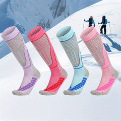 Men's Knee High Sport Socks Non Slip Shock Absorption Athletic Socks