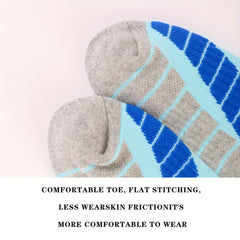 Men's Knee High Sport Socks Non Slip Shock Absorption Athletic Socks