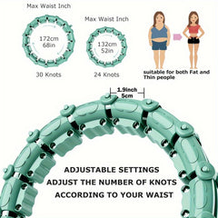 Adjustable Smart Fitness Hoop for Weight Loss Fitness Waist Slimming