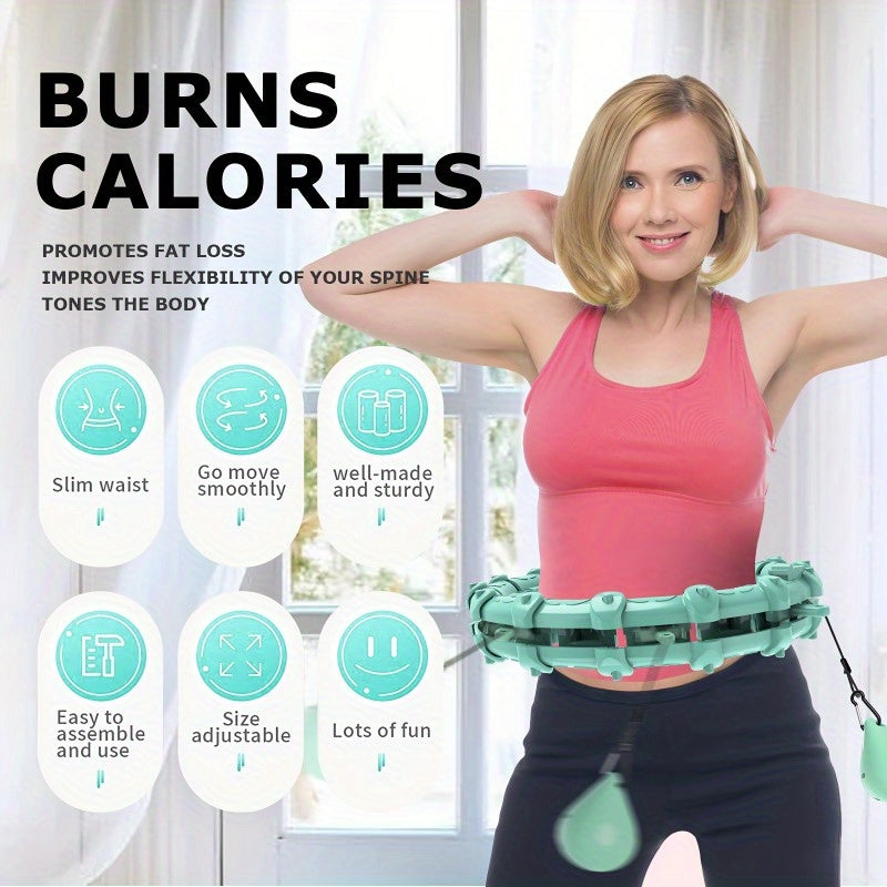 Adjustable Smart Fitness Hoop for Weight Loss Fitness Waist Slimming