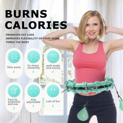 Adjustable Smart Fitness Hoop for Weight Loss Fitness Waist Slimming
