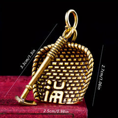 Creative Dustpan Rake Plow Keychain Pendant Retro Key Bag Pendant Men Women