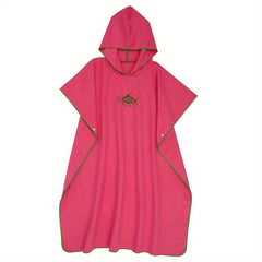 Surf Beach Towel Poncho Changing Robe Quick Dry Microfibres Toweling