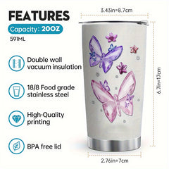 Ramadan Vacuum Flask 20oz Stainless Steel Insulated Travel Mug