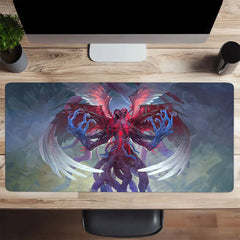 Large Anime Game Mouse Pad - Desktop Game Mat for Christmas Multiplayer Party