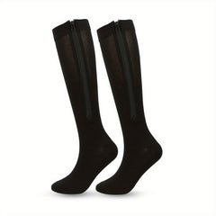 Men's Compression Socks Zipper Breathable for Sport