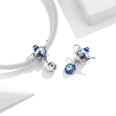 Magic Teapot Keychain Pendant Dangle Bead for Car Keys Backpacks Wall