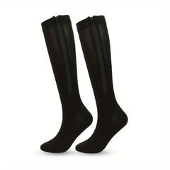 Men's Compression Socks Zipper Breathable for Sport