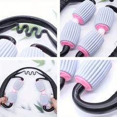 Leg Massager Roller Yoga Massager Ring Muscle Relaxation Exercise Massage