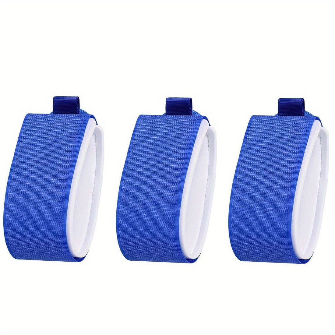 3pcs Ski Fastener Straps with Protector Pads - Ski Wraps for Winter Sports