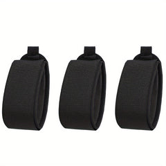 3pcs Ski Fastener Straps with Protector Pads - Ski Wraps for Winter Sports