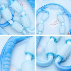 Yoga Leg Clamp Ring PP Leg Massager Roller Home Gym Leg Massage Fitness
