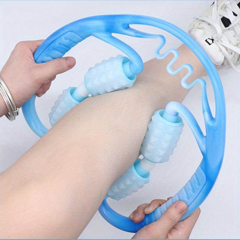 Yoga Leg Clamp Ring PP Leg Massager Roller Home Gym Leg Massage Fitness