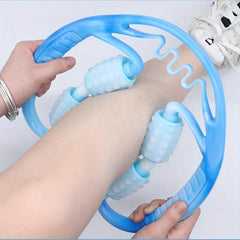Yoga Leg Clamp Ring PP Leg Massager Roller Home Gym Leg Massage Fitness