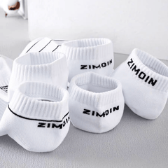 5 Pairs Teen's Striped Solid Ankle Socks Breathable Casual Soft Socks