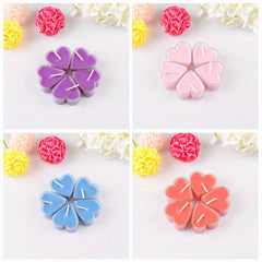 9pcs Heart Shaped Scented Candles Romantic Birthday Christmas Decoration