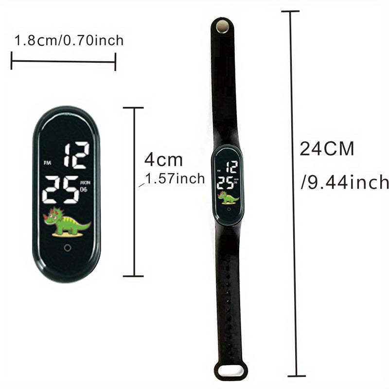 Unisex Touch LED Digital Sports Watch Christmas Gift