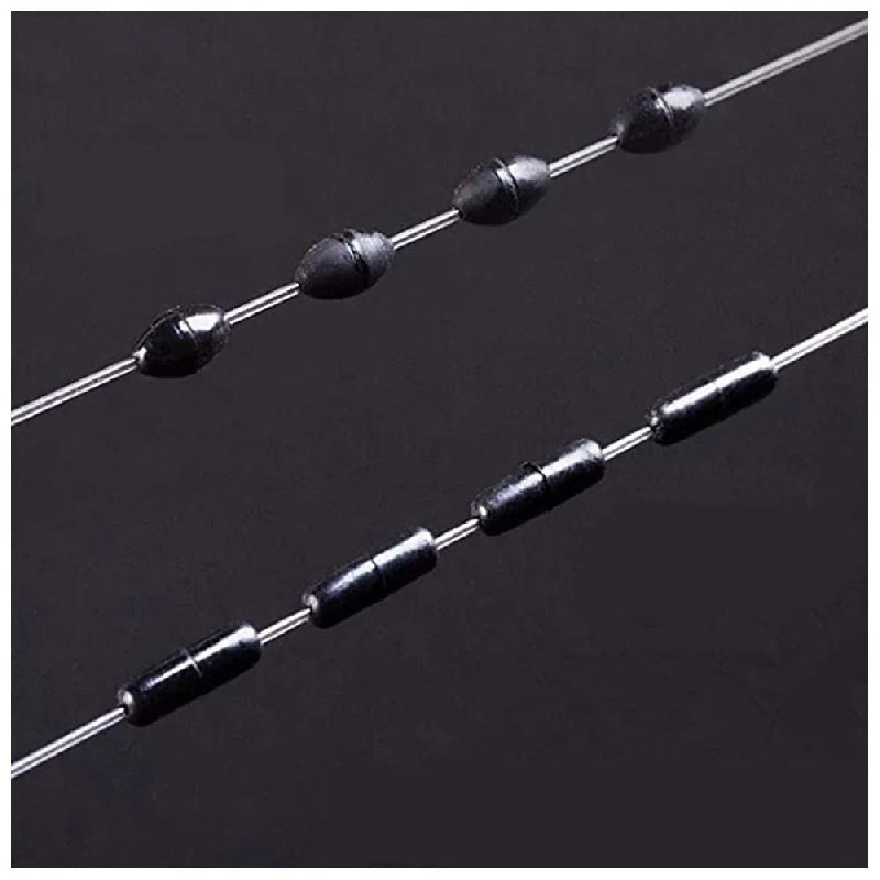 60pcs 10 Group Fishing Bobber Float Stopper Beans Accessories
