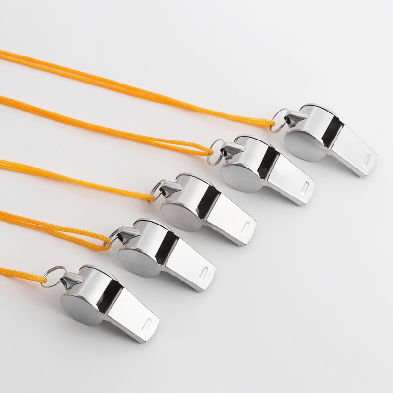 3pcs Referee Whistles for Sports Games Training School Cheerleading