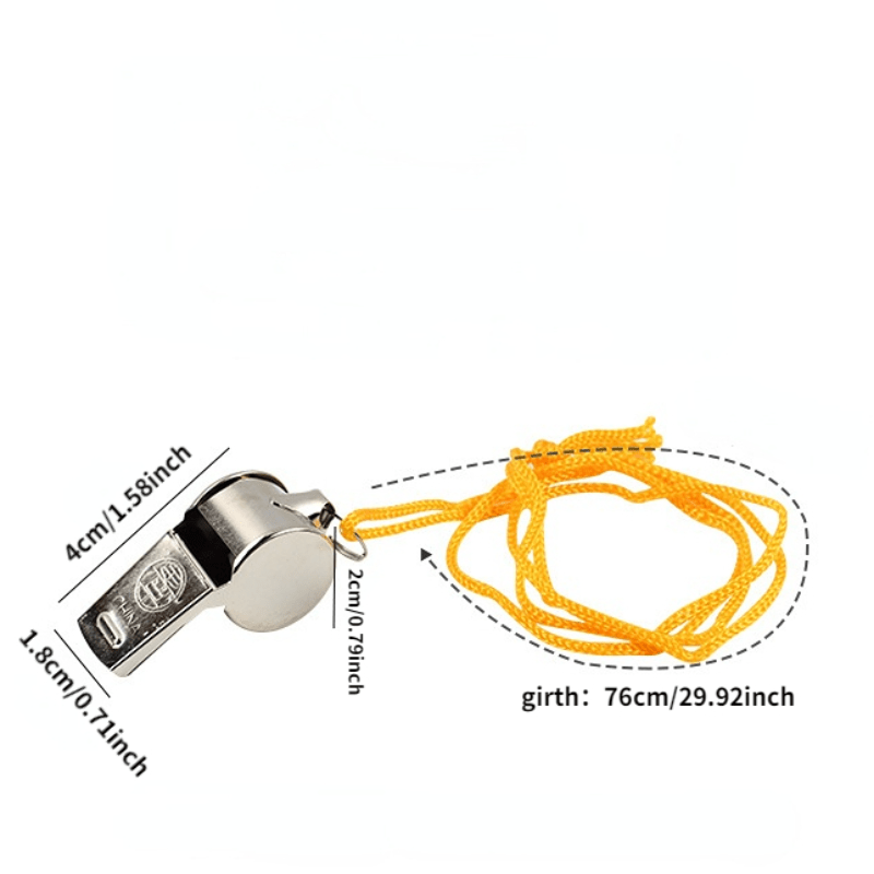 3pcs Referee Whistles for Sports Games Training School Cheerleading