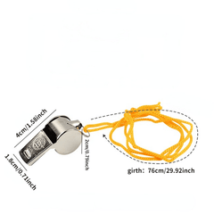 3pcs Referee Whistles for Sports Games Training School Cheerleading