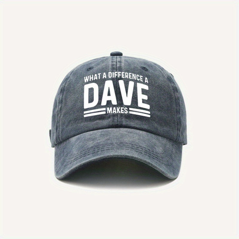 Men's Adjustable Printed Baseball Hat