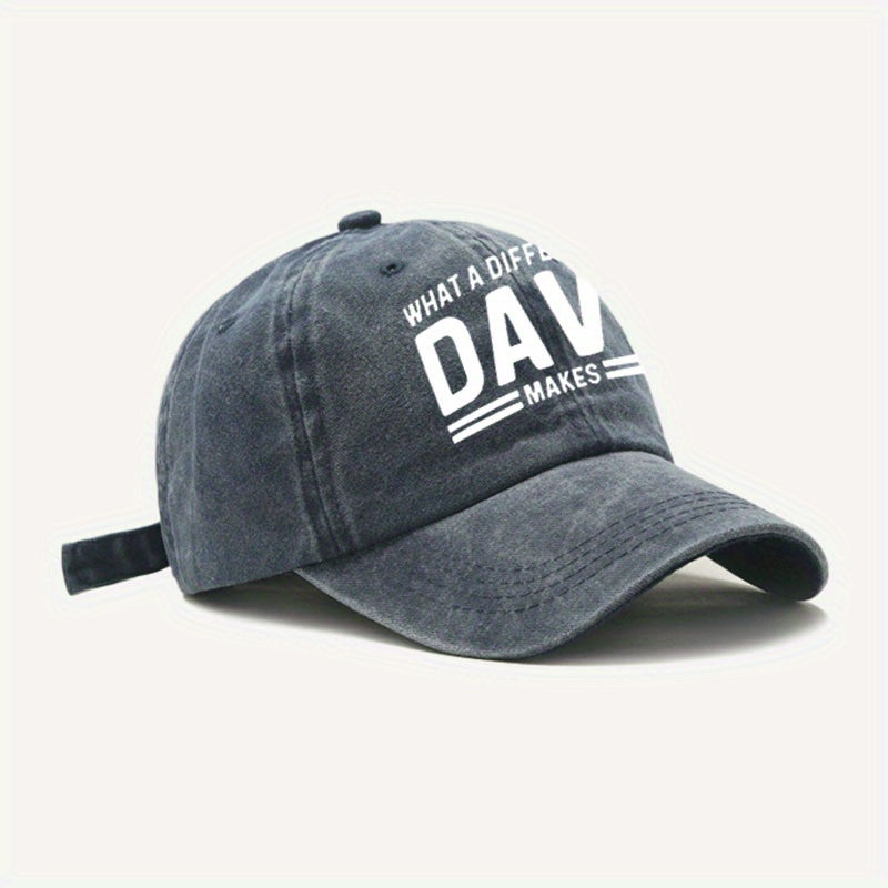 Men's Adjustable Printed Baseball Hat