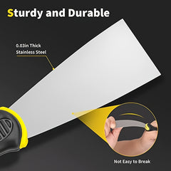 2pcs Putty Cleaning Shovel 2 4 Inches Spackle Set Taping Tool
