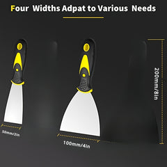 2pcs Putty Cleaning Shovel 2 4 Inches Spackle Set Taping Tool