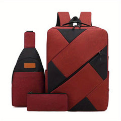 Business Computer Travel Backpack Student Shoulder Bag Work Commuting Backpack