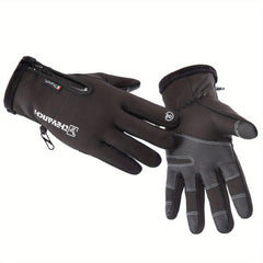 Winter Warm Gloves Touch Screen Driving Gloves Windproof Anti Slip Sports Gloves