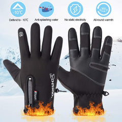 Winter Warm Gloves Touch Screen Driving Gloves Windproof Anti Slip Sports Gloves