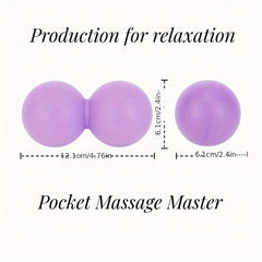 Solid Single Double Fascia Ball for Muscle Relaxation