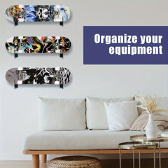 2pcs Snowboard Wall Mount Rack Snowboard Storage Hook