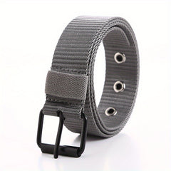 Men's Denim Pants Belt - Breathable Hollow Design
